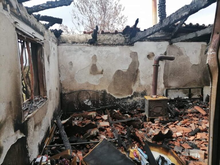 Ένα ακόμα  σπίτι κάηκε στα Μάγγανα μέσα δύο μήνες